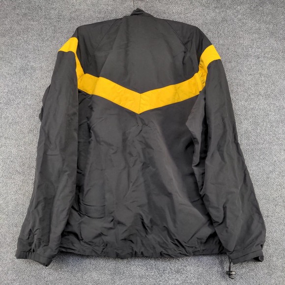 U.S. Army Mens Physical Fitness Jacket Black Gold Size L Embroidered Logo - Picture 3 of 12
